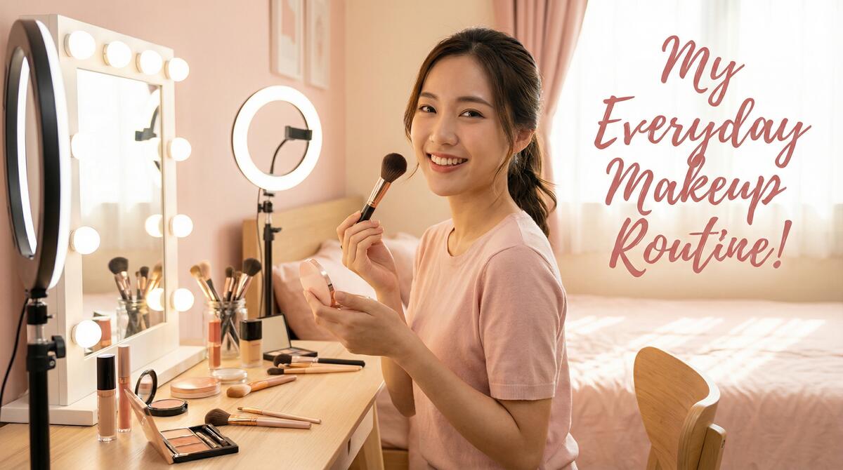 糖心vlog美妆视频